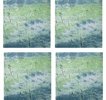 μπλε αποχρώσεις vintage σουβέρ με υφή τοίχου - TenStickers