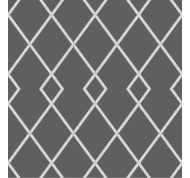Gray and white diamond pattern more coasters - TenStickers