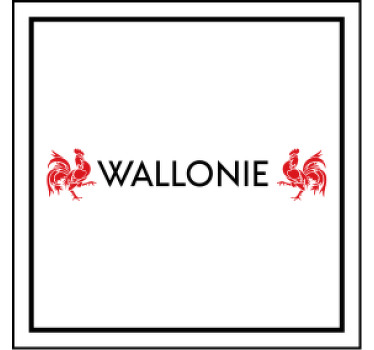 Dessous de verre Wallonie - TenStickers