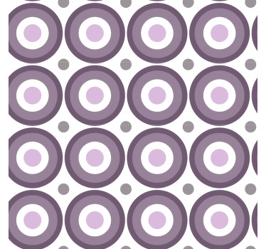 Lilac 70s style more coasters - TenStickers