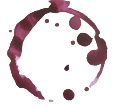 Vinpletter kork coaster - TenStickers