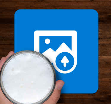 Personlig coaster - TenStickers