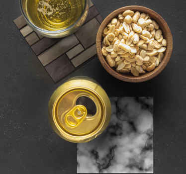 Trame realistiche bere sottobicchiere - TenStickers