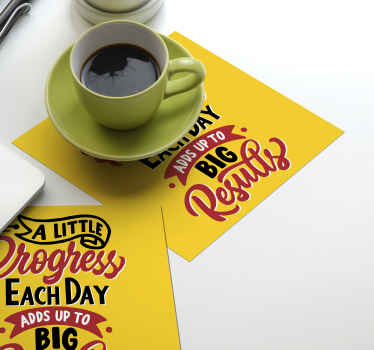 Motiv citat tekstcoaster - TenStickers