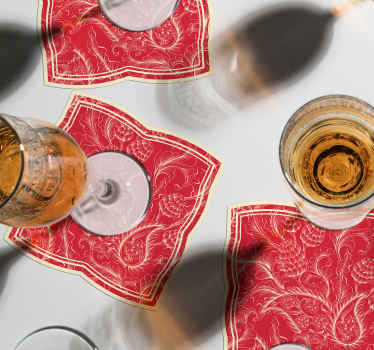 Paisley ilustracija piće podmornica - TenStickers