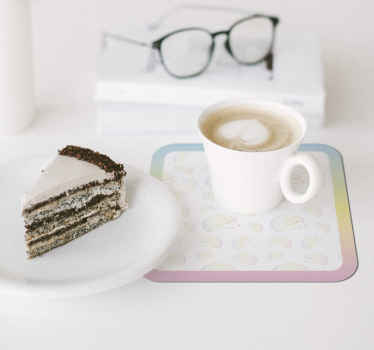 Dikobraz nakreslený v linkách na pitie - Tenstickers