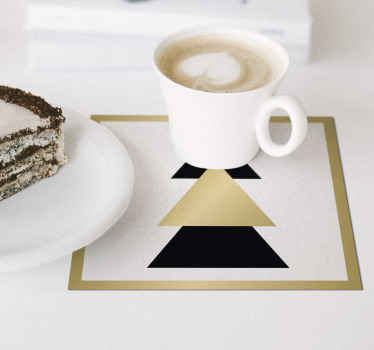 dessous de verre noel Modèle d'arbre élégant  - TenStickers