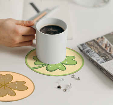 Shamrock st patrick's day više podmetača za čaše - TenStickers