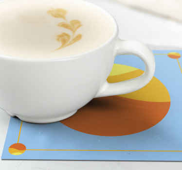 70-luvun aurinkoiset pyöreät vinyylilasit - Tenstickers