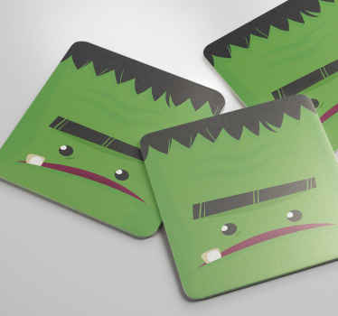 Frankenstein Monster halloween coaster - TenStickers