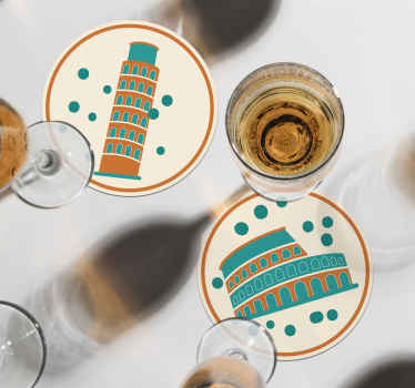 Italské barevné ikony více tácky - TenStickers