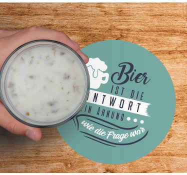Fantastische Bier Untersetzer TenStickers