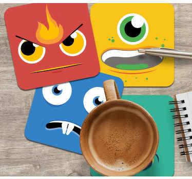 Posavasos frikis Niños monstruos - TenVinilo