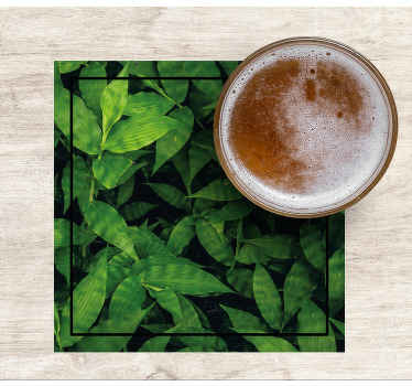 Naturlig baggrund moderne coaster - TenStickers