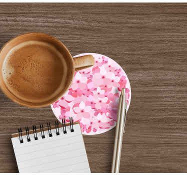 Kirsikkapuu enemmän lasinaluset - Tenstickers