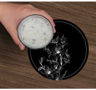 Vintage λουλούδια vintage τρενάκι - TenStickers