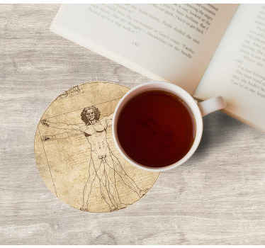 莱昂纳多·达·芬奇艺术复古过山车 - TenStickers