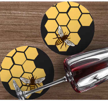 Bi og bikube flere kystfartøjer - TenStickers