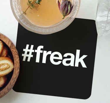 Posavasos frikis Monstruo del hashtag - TenVinilo