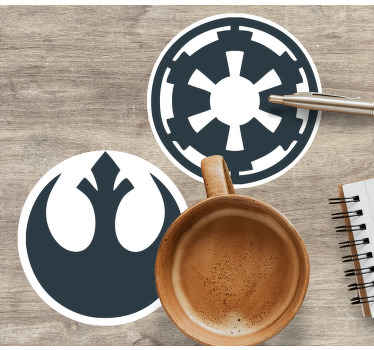 Posavasos moderno posavasos de star wars - TenVinilo