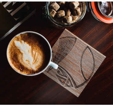 Pokaalikeskus kauri-lasinaluset modernit lasinaluset - Tenstickers