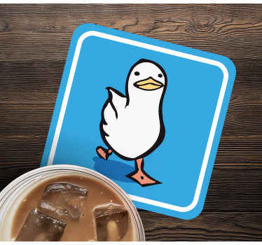 Gå tegnefilm and skør coaster - TenStickers
