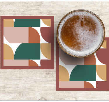 Abstrakt mønster geometrisk kunst underlag moderne - Tenstickers