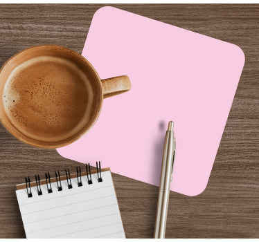 Dessous de verre moderne Rose - TenStickers