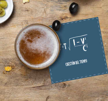 Posavasos frikis Ya es hora en español - TenVinilo