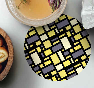 Posavasos vintage Pantone retro - TenVinilo