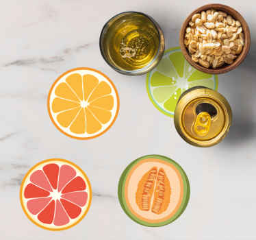 Komplet narezanega sadja sodobna podstavka - TenStickers