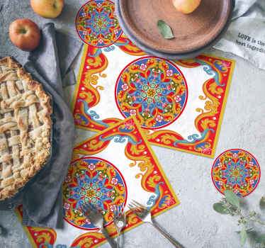 Sottobicchieri colorati e luminosi - TenStickers