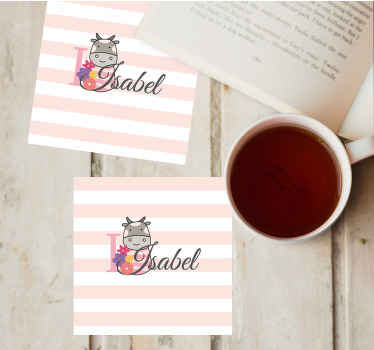 Roztomilá kráva se jmény tácky - TenStickers