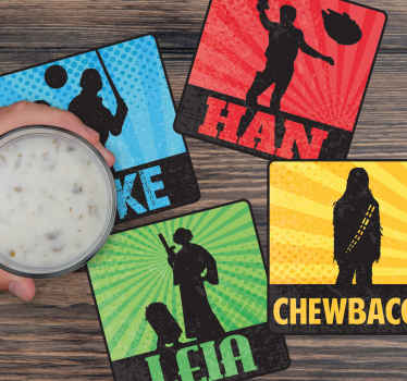 Personajes de películas de estilo cómico más posavasos - TenVinilo