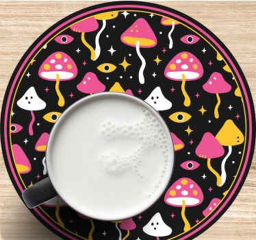 Růžová magie houby moderní dráha - TenStickers