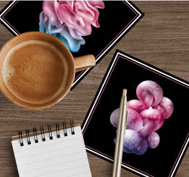 Dessous de verre moderne Ensemble de champignons magiques - TenStickers