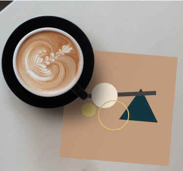 Geometristen lukujen tasapaino modernit lasinaluset - Tenstickers