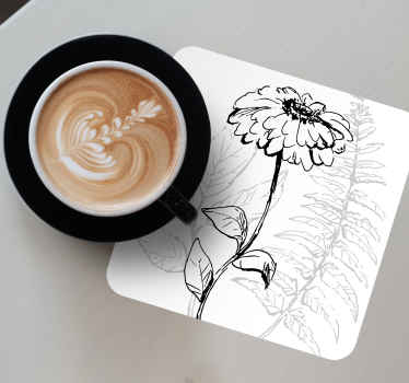 Käsin piirrettyjä tulppaaneja enemmän lasinalusia - Tenstickers