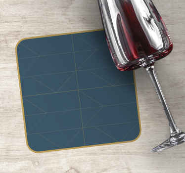 λεπτές γραμμές γεωμετρικό σχέδιο μοντέρνο σουβέρ - TenStickers