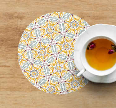 Posavasos azulejo Patrón "brigitte" - TenVinilo