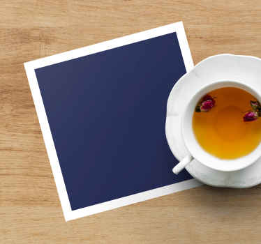 Dessous de verre moderne Couleurs des profondeurs bleues - TenStickers