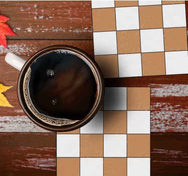 Cosmopolitan-stil ternet stil coaster - TenStickers