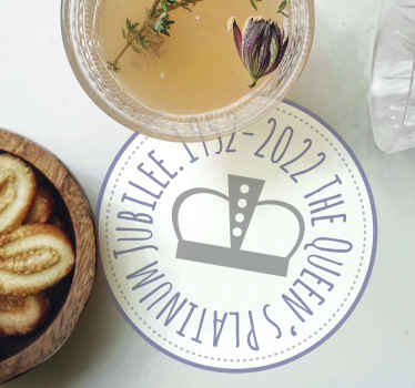 Platinum Jubilee more coasters - TenStickers