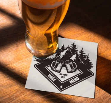 Podtácky pod poháre Terchová - Tenstickers