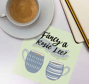 Cockney Drinks more coasters - TenStickers