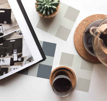 Untersetzer moderne gestrickte flagge - TenStickers