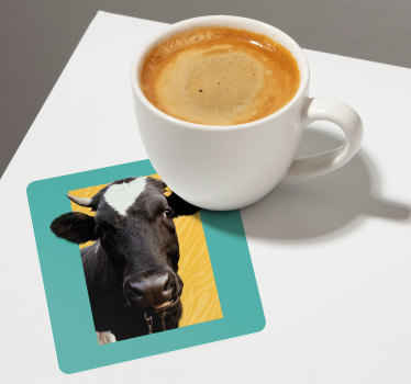 Pepping cow more coasters - TenStickers