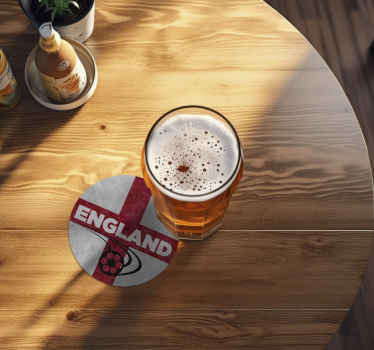 England football beer mats - TenStickers