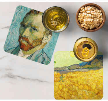 Altri sottobicchieri l'arte di van gogh - TenStickers