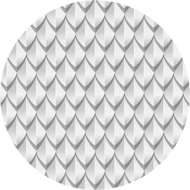 Bases para copos em vinil de texturas Xadrez preto e branco - TenStickers